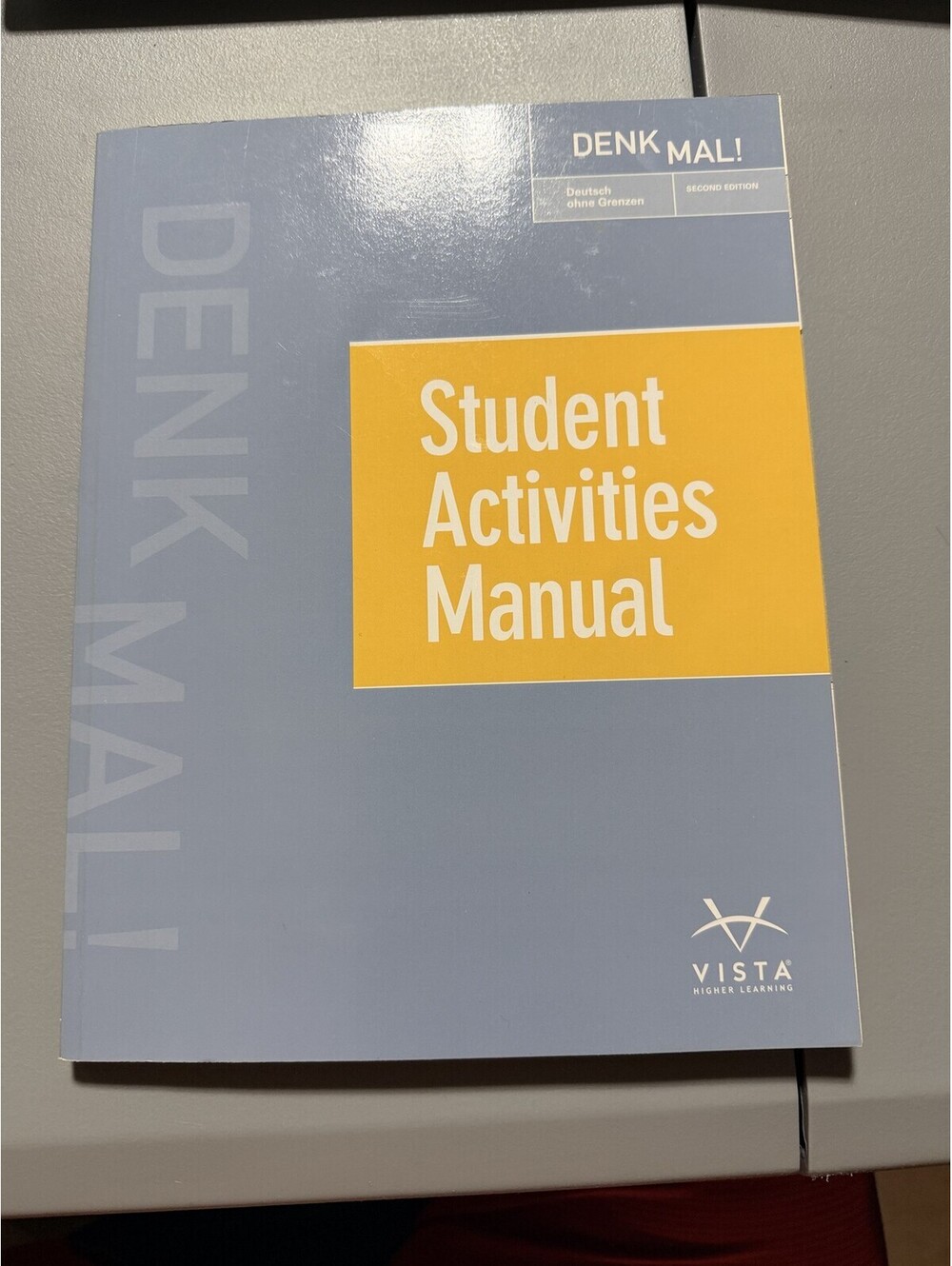 Vista Denk Mal Student Activities Manual 2e Paperback ISBN 9781626809161